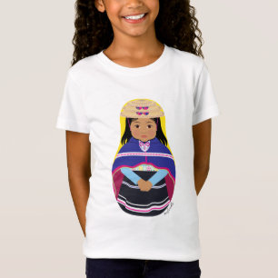 T-Shirt Colombienne, Misak ou Guambiana Matryoshka