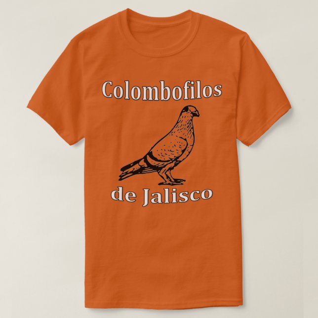 T-shirt Colombofilos de Jalisco 1 (Design devant)