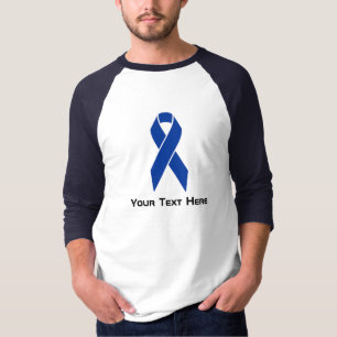 T-shirt Colon Cancer Awareness Blue Ribbon