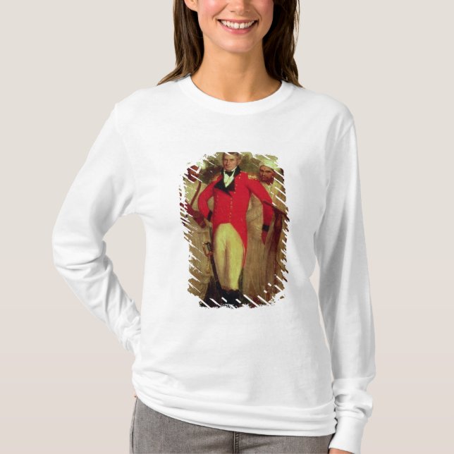 T-shirt Colonel Colin le Mackenzie et ses sages indiens (Devant)