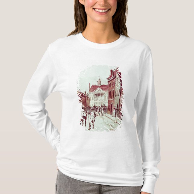 T-shirt Colonel et Rhode continental privé et premier (Devant)