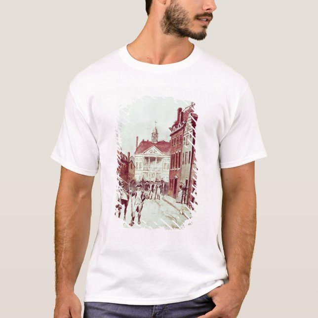 T-shirt Colonel et Rhode continental privé et premier (Devant)