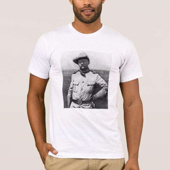 T-shirt Colonel Theodore Roosevelt (Devant)