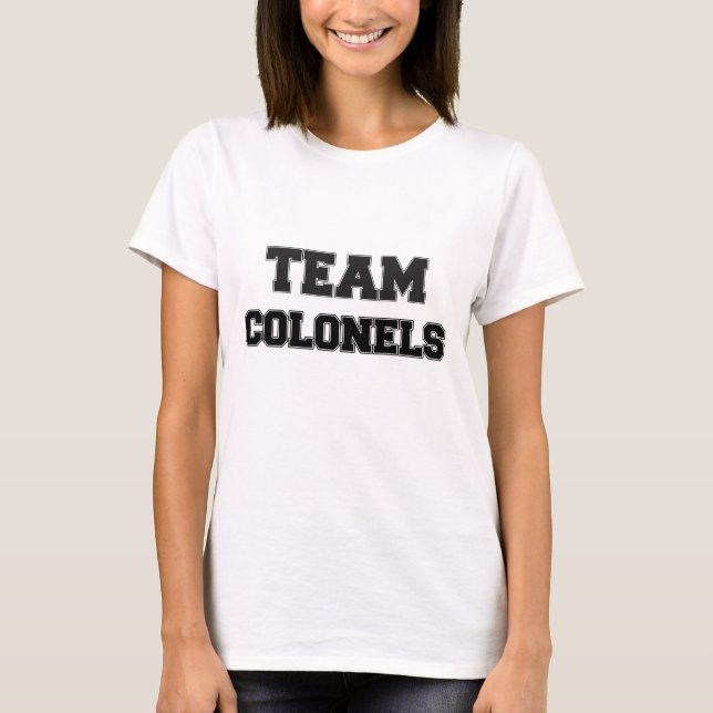 T-shirt Colonels d'équipe (Devant)