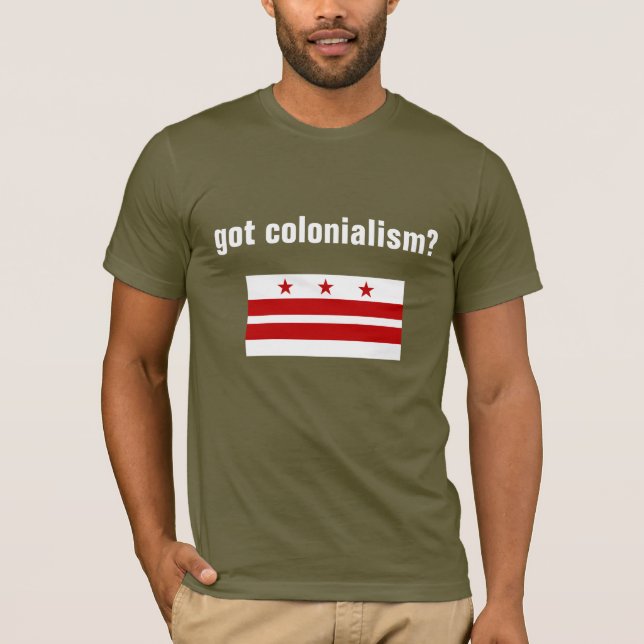 T-shirt colonialisme (Devant)