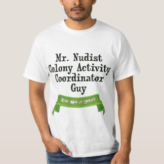 T-shirt Colonie Cordinator de nudiste
