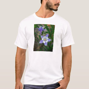 T-shirt Colonne bleue