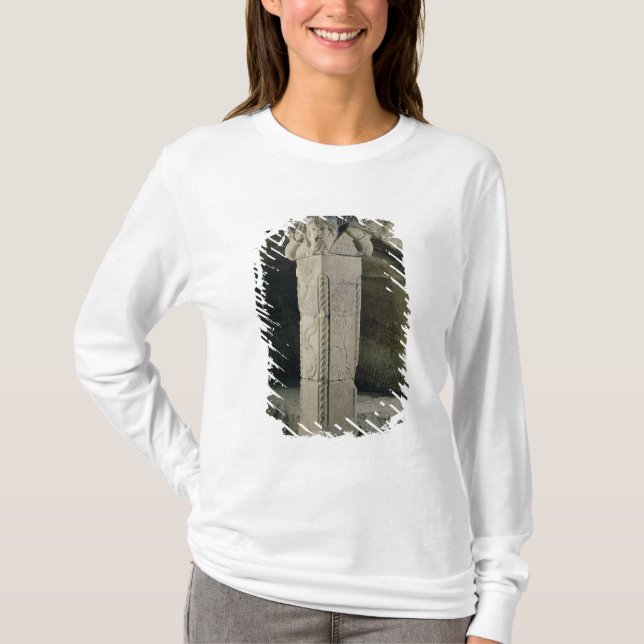 T-shirt Colonne de la crypte, avec la tête de Moïse (Devant)