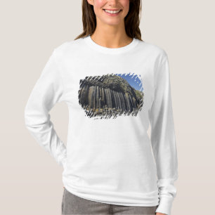T-shirt Colonnes de basalte par la grotte de Fingal, Staff