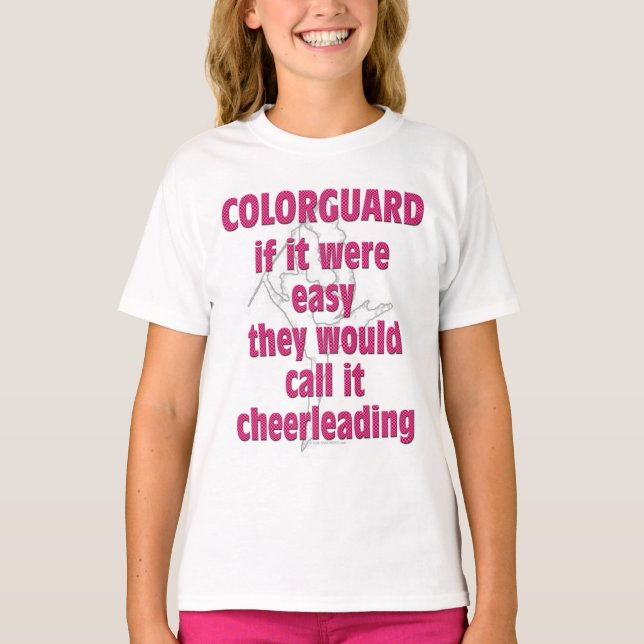 T-shirt Color Guard : Si C'Était Facile... (Devant)