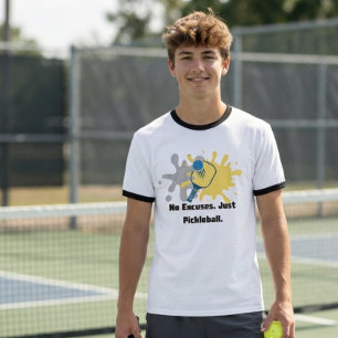 T-shirt Color Splash Pickleball