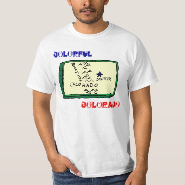 T-shirt Colorado (Devant)