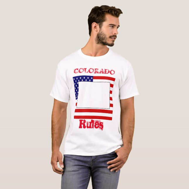 T-SHIRT COLORADO (Devant entier)