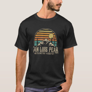 T-shirt Colorado Camping Randonnée Montagne San Luis
