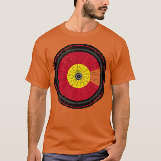 T-shirt Colorado Drapeau vélo Roue
