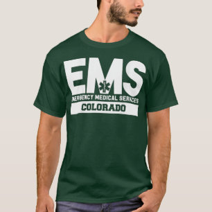 T-shirt Colorado EMS Urgence Services Médicales Technolog