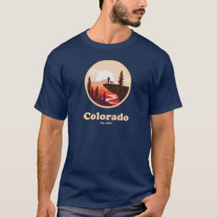 T-Shirt Colorado Est 1876 Noir