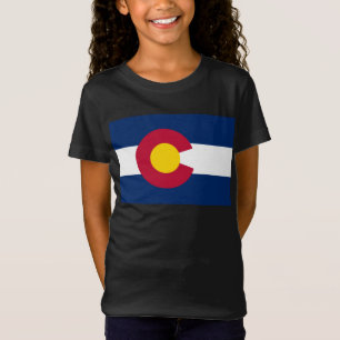 T-Shirt Colorado : Le drapeau américain du centenaire