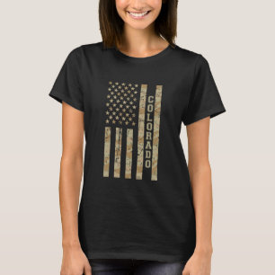 T-shirt Colorado Montagne État Montagnes Rocheuses Désert 