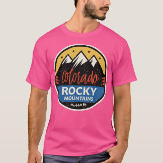 T-shirt Colorado Montagnes Rocheuses