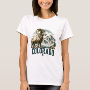 T-shirt Colorado, moutons de l'orgie des Rocheuses,