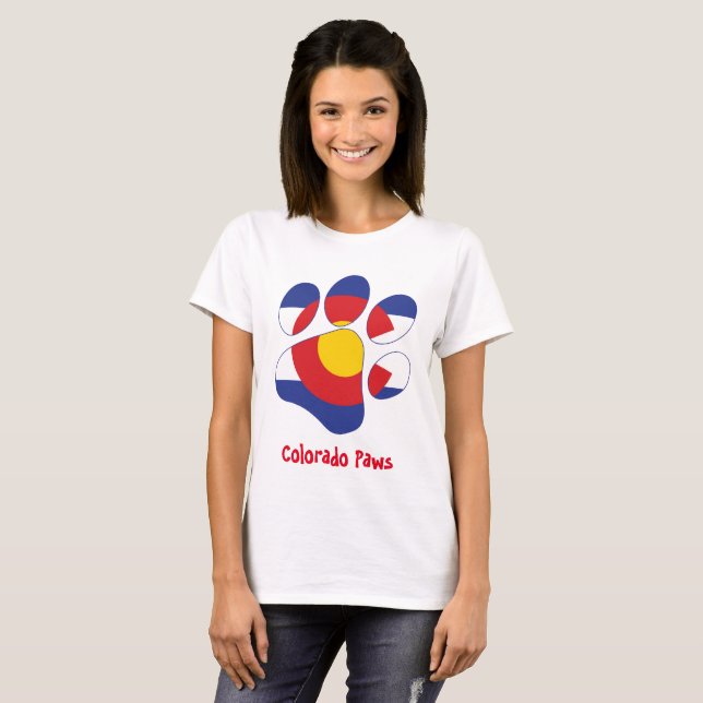 T-shirt Colorado Paws (Devant entier)