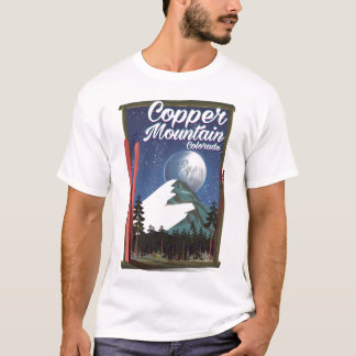 T-shirt Colorado poster de voyage Copper Mountain