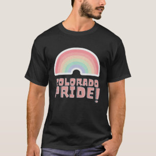 T-shirt Colorado Pride LGBTQ mignon Rainbow Minimalist Pri