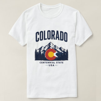 T-shirt Colorado Rocky Mountain Escape