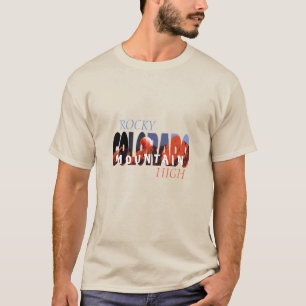 T-shirt Colorado - Rocky Mountain High