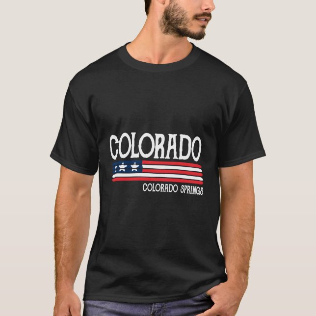 T-shirt Colorado Springs (Devant)