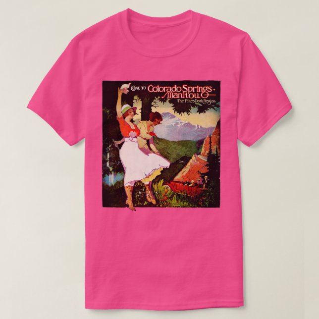 T-shirt Colorado Springs 1919 (Design devant)