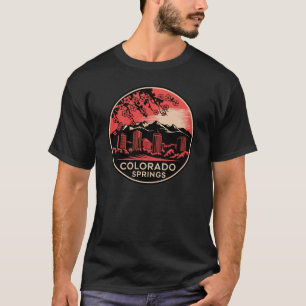 T-shirt Colorado Springs City Colorado USA