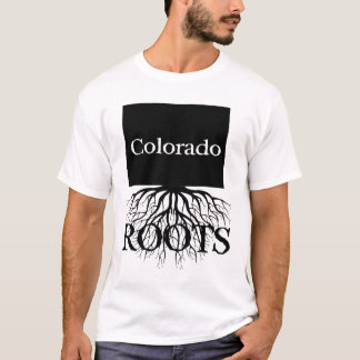 T-shirt Colorado State Roots, Chemise femme ou homme