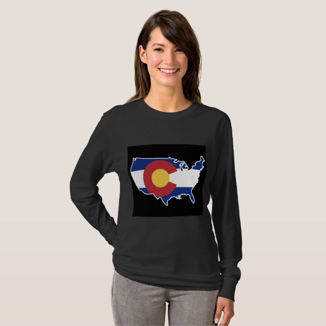 T-shirt Colorado USA (Devant entier)