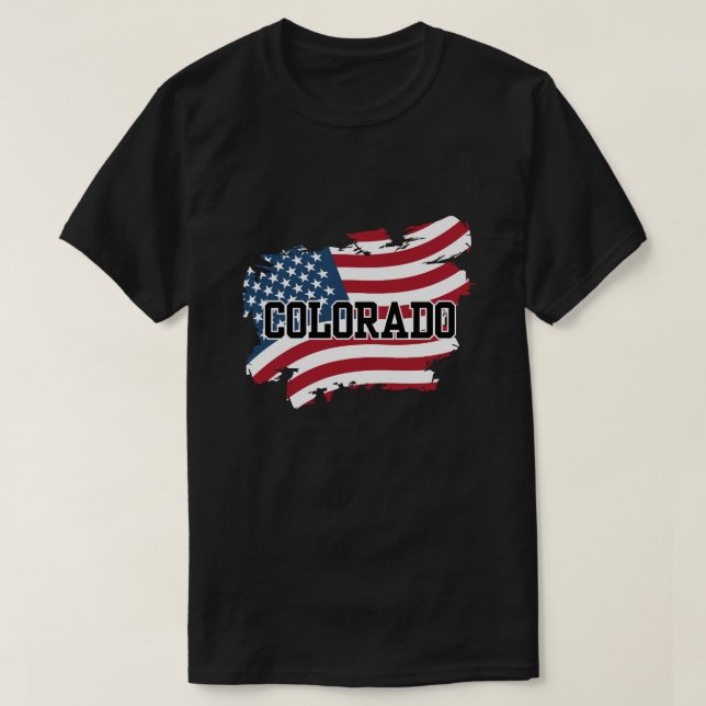 T-shirt Colorado USA (Design devant)