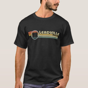 T-shirt Colorado - Vintage 1980 Style LEADVILLE, CO