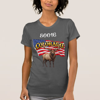 T-shirt Colorado Women's Bella+Canvas ajusté foncé