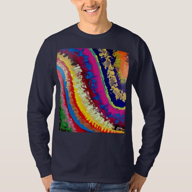 T-shirt COLORAL de Christele CHABRETTE (Devant)