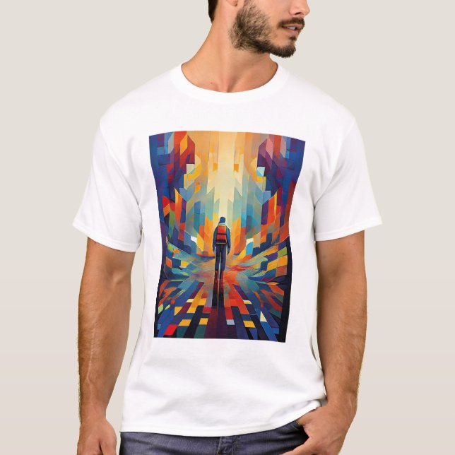 T-shirt coloré (Devant)