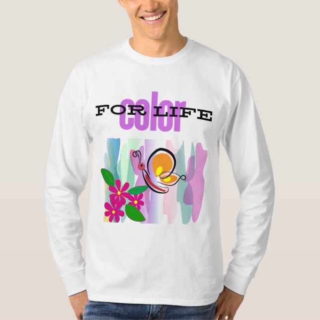 T-shirt coloré (Devant)