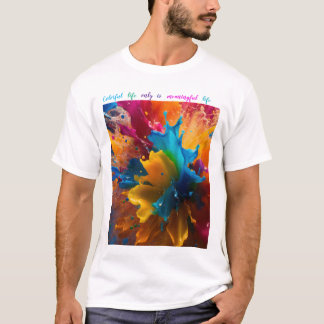 T-shirt coloré