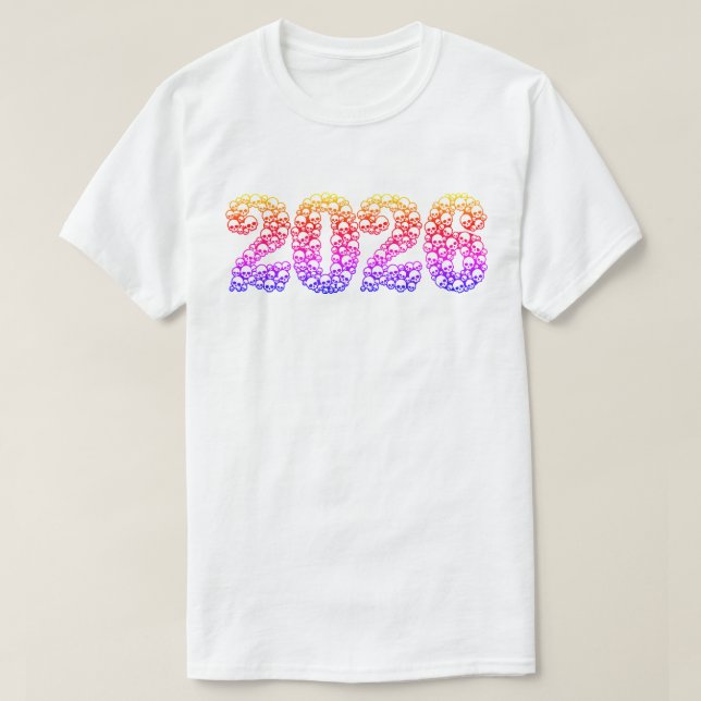 T-Shirt Coloré 2026 à Crânes (Design devant)