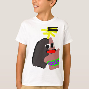 T-shirt coloré abstrait moi et ma maison