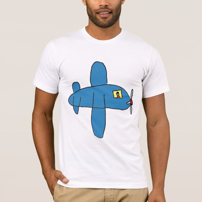 T-shirt coloré Airbeep (Devant)