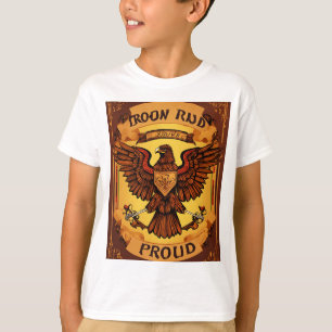 t-shirt coloré American Eagle avec patri