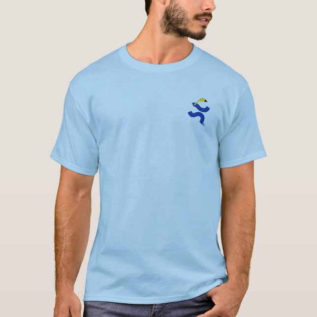 T-shirt coloré (au choix) (Devant)