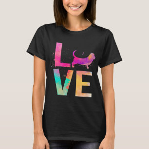 T-shirt Coloré Basset Hound Chien Maman Cadeaux Basset Hou
