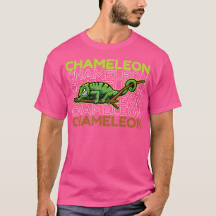 T-shirt Coloré Chameleon I Lizard I Chameleon