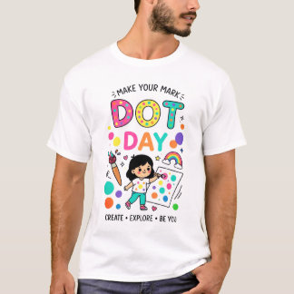 T-Shirt Coloré Créativité Faites Votre Marque pour